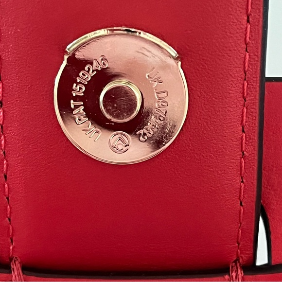 NWOT Rare 🎒 Radley London Red Devonport Mews Medium Flapover Backpack 🎒 - Picture 11 of 11